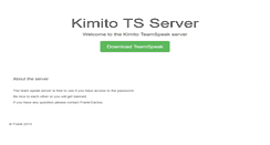 Desktop Screenshot of kimito.org