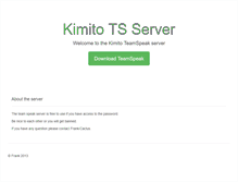 Tablet Screenshot of kimito.org